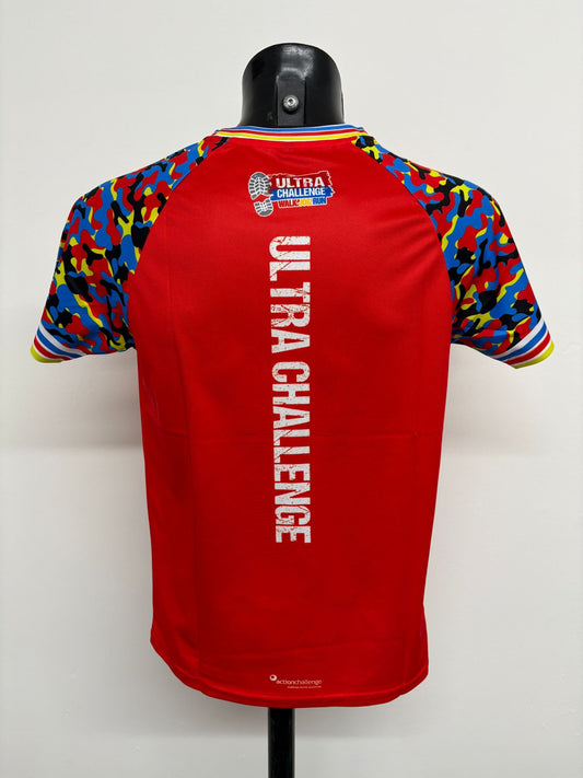 UC Red Camo Tech Tee