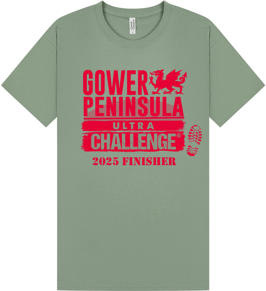 Gower Peninsula Challenge Finisher's T-Shirt