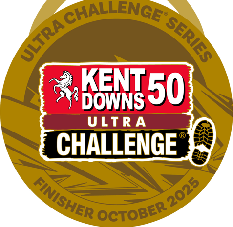 Kent Downs 50 Medal