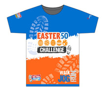 Load image into Gallery viewer, Easter 50 Challenge Tech T-Shirt